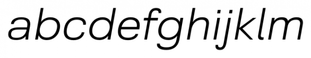Grayfel Extended Book Italic Font LOWERCASE