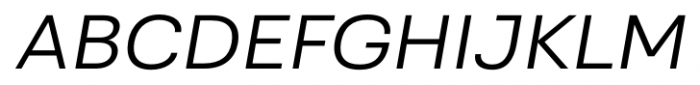 Grayfel Extended Italic Font UPPERCASE