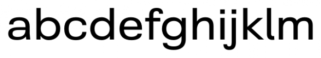 Grayfel Extended Medium Font LOWERCASE