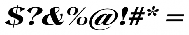 Grenale Ext Heavy Italic Font OTHER CHARS
