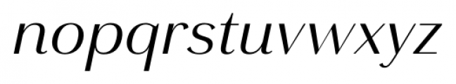 Grenale Norm Regular Italic Font LOWERCASE