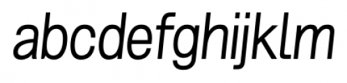 Grillmaster Light Italic Font LOWERCASE