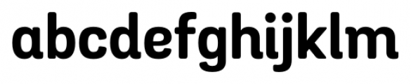 Grota Sans Alt Rounded Bold Font LOWERCASE