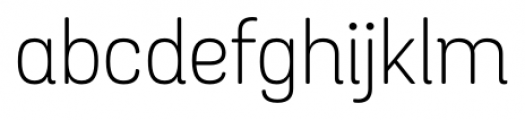 Grota Sans Alt Rounded Light Font LOWERCASE