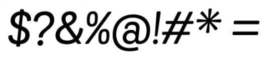 Grota Sans Alt Rounded Medium Italic Font OTHER CHARS