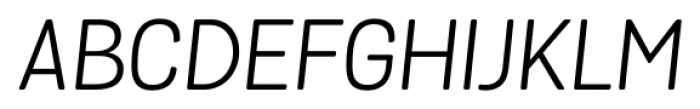 Grota Sans Rounded Book Italic Font UPPERCASE