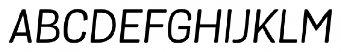 Grota Sans Rounded Italic Font UPPERCASE