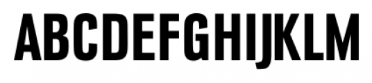 Grotesk FS Bold Condensed Font UPPERCASE