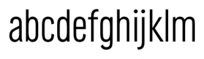 Grotesk FS Light Condensed Font LOWERCASE