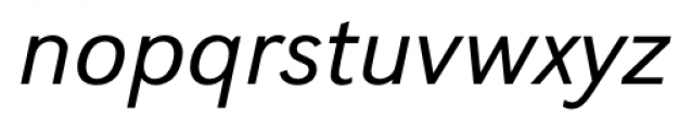 Grotesk FS Light Italic Font LOWERCASE