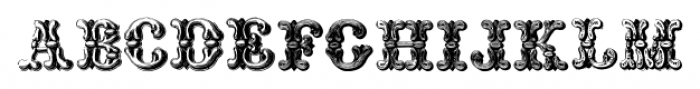 Grotesque and Arabesque Regular Font LOWERCASE