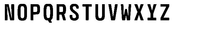 GR Marg Mono Font UPPERCASE