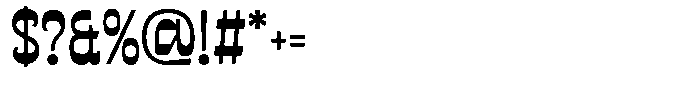 GR Rawdeo Font OTHER CHARS