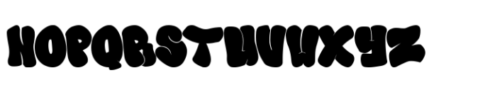 GRAFF PUMPHIZ Font LOWERCASE