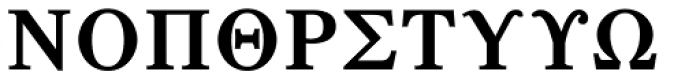 GRK1 Roman Classic 3 Font UPPERCASE