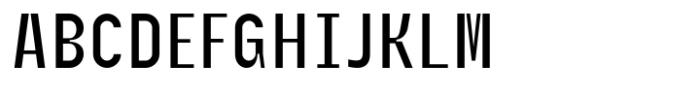 Grabnika Unix Font UPPERCASE