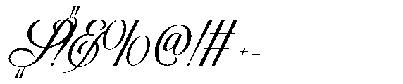 Grace Magona Script Font OTHER CHARS