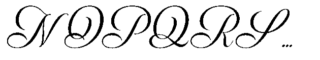 Grace Magona Script Font UPPERCASE