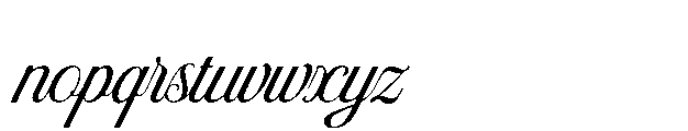 Grace Magona Script Font LOWERCASE