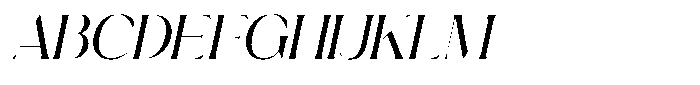 Grace Zyora Italic Font UPPERCASE