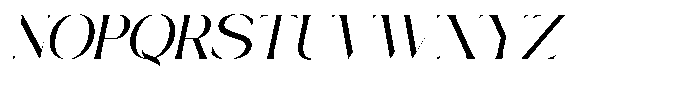 Grace Zyora Italic Font UPPERCASE