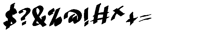 Graceful Easter Font OTHER CHARS