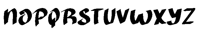 Graceful Easter Font UPPERCASE