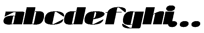 Graceo Black Oblique FONT