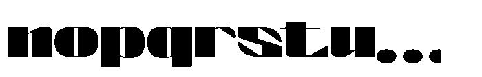 Graceo Black Font LOWERCASE