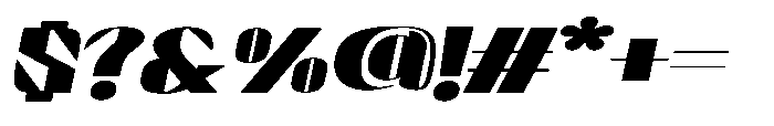 Graceo Bold Oblique Font OTHER CHARS