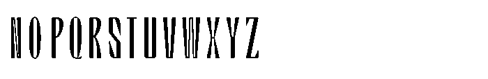 Graceo Condensed Font UPPERCASE