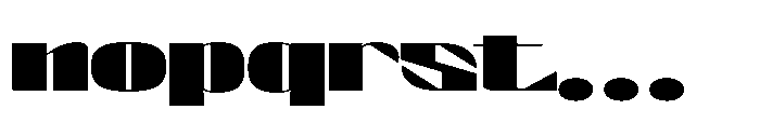Graceo Extra Black Font LOWERCASE