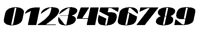Graceo Extra Bold Oblique Font OTHER CHARS