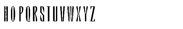 Graceo Extra Condensed Font UPPERCASE