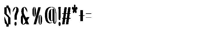 Graceo Extra Expanded Font OTHER CHARS