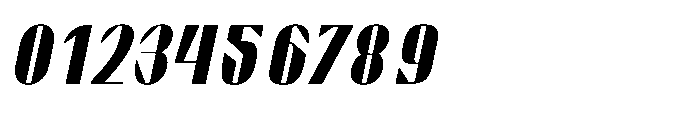 Graceo Oblique Font OTHER CHARS