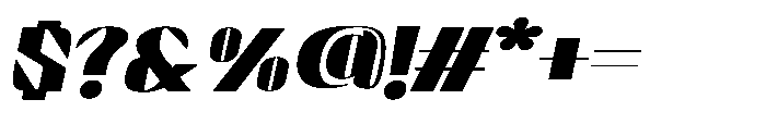 Graceo Semi Bold Oblique Font OTHER CHARS