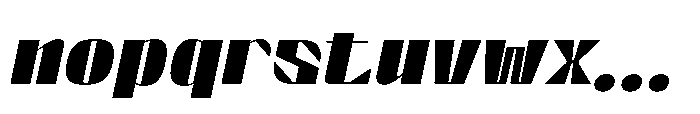 Graceo Semi Bold Oblique Font LOWERCASE