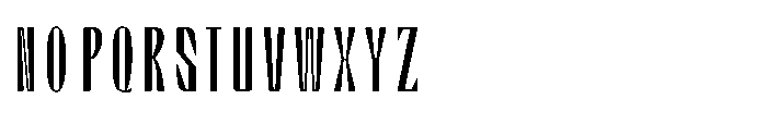 Graceo Semi Condensed Font UPPERCASE