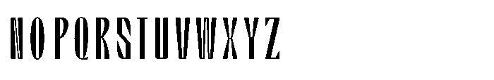 Graceo Semi Expanded Font UPPERCASE
