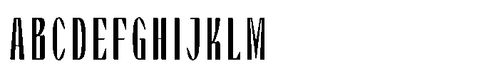 Graceo Thin Font UPPERCASE