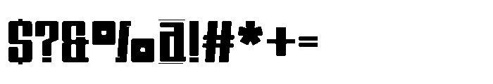 Gracho Font OTHER CHARS