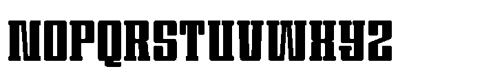Gracho Font UPPERCASE