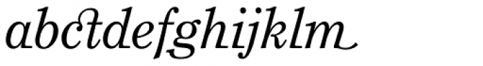 Grad Alternate Italic Font LOWERCASE