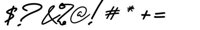 Gradation Font OTHER CHARS