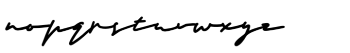 Gradation Font LOWERCASE