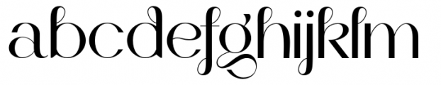 Gradiyla Regular Font LOWERCASE