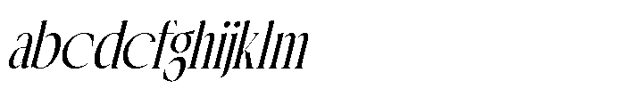 Gradneght Italic FONT