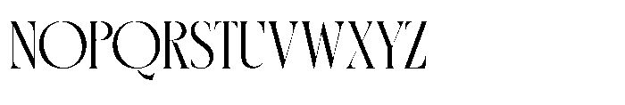 Gradneght Regular Font UPPERCASE