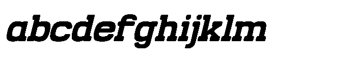 Grado Block Italic FONT